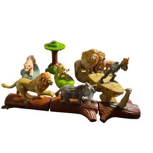 McDonald's Toys Disney The Lion King Figurine 2019 Lot of 9